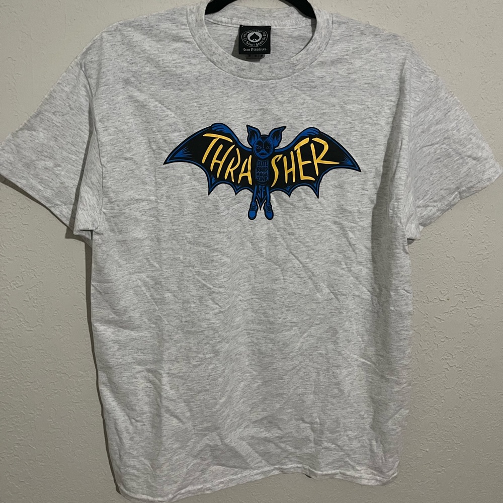 Thrasher SF bat tee